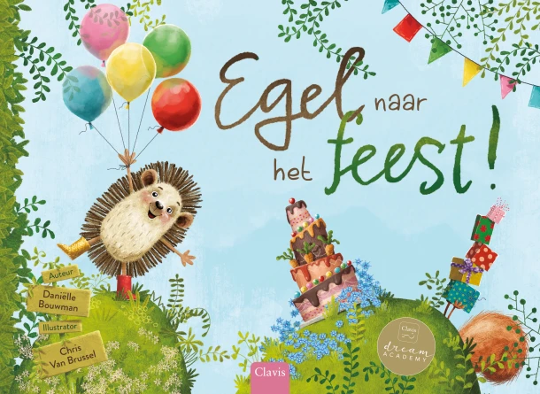 Egel naar het feest! ā DaniĆ«lle Bouwman ā boek cover
