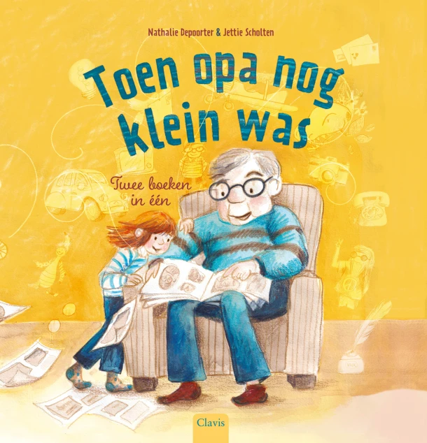 Toen opa nog klein was – Nathalie Depoorter – boek cover