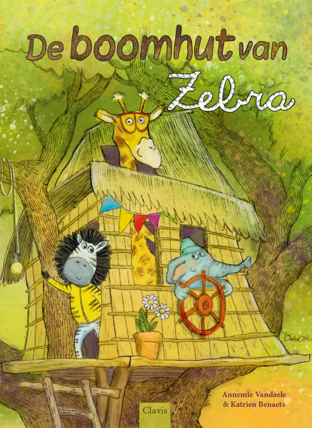 De boomhut van Zebra – Annemie Vandaele – boek cover