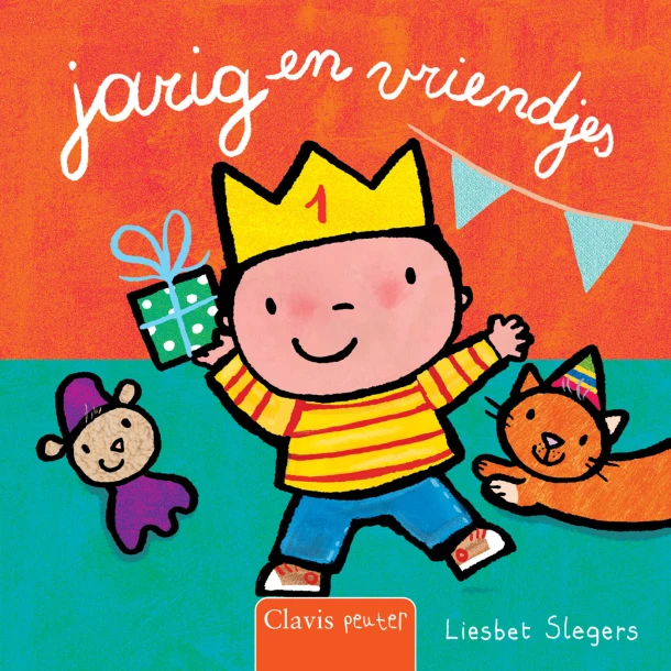 Jarig en vriendjes – Liesbet Slegers – boek cover