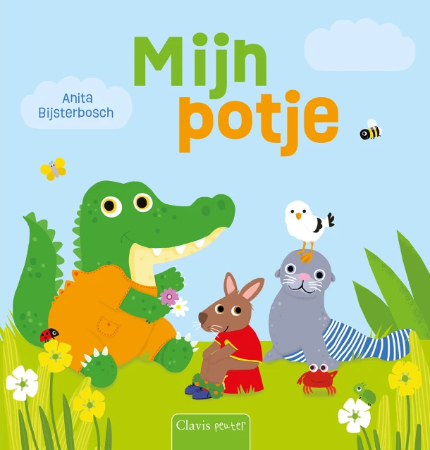 Mijn potje kartonboek – Anita Bijsterbosch – boek cover