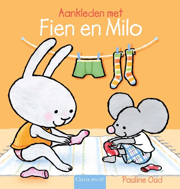 Aankleden met Fien en Milo – Pauline Oud – boek cover