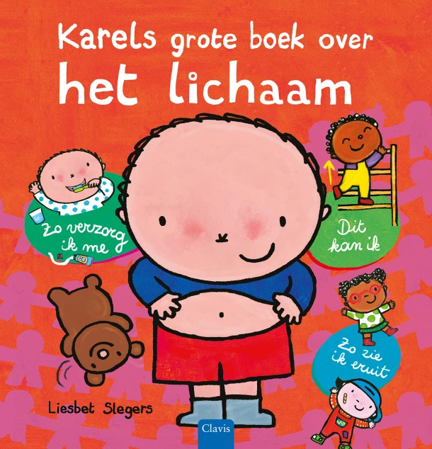 Karels grote boek over het lichaam – Liesbet Slegers – boek cover