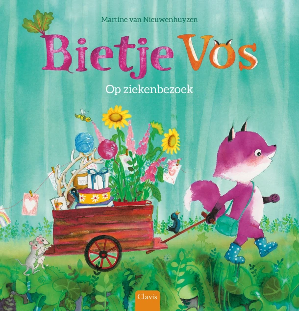 Op ziekenbezoek – Martine van Nieuwenhuyzen – boek cover