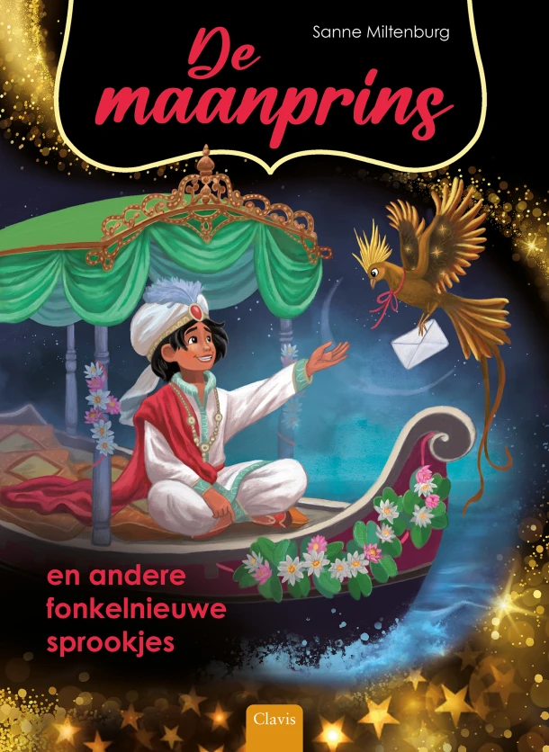 De maanprins en andere fonkelnieuwe sprookjes – Sanne Miltenburg – boek cover