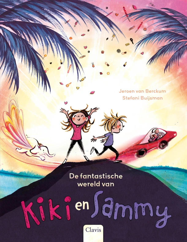 De fantastische wereld van Kiki en Sammy – Jeroen van Berckum – boek cover