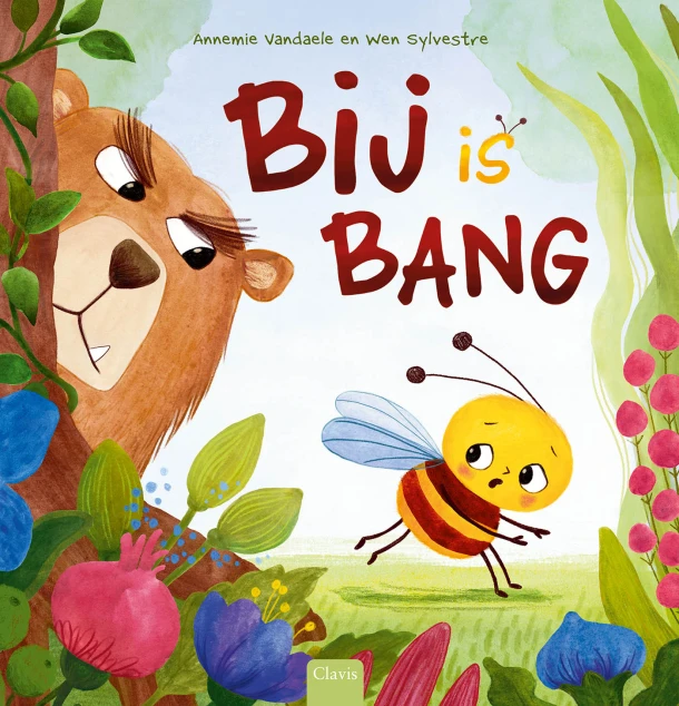 Bij is bang – Annemie Vandaele – boek cover
