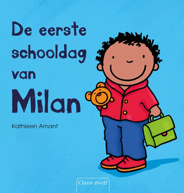 De eerste schooldag van Milan – Kathleen Amant – boek cover