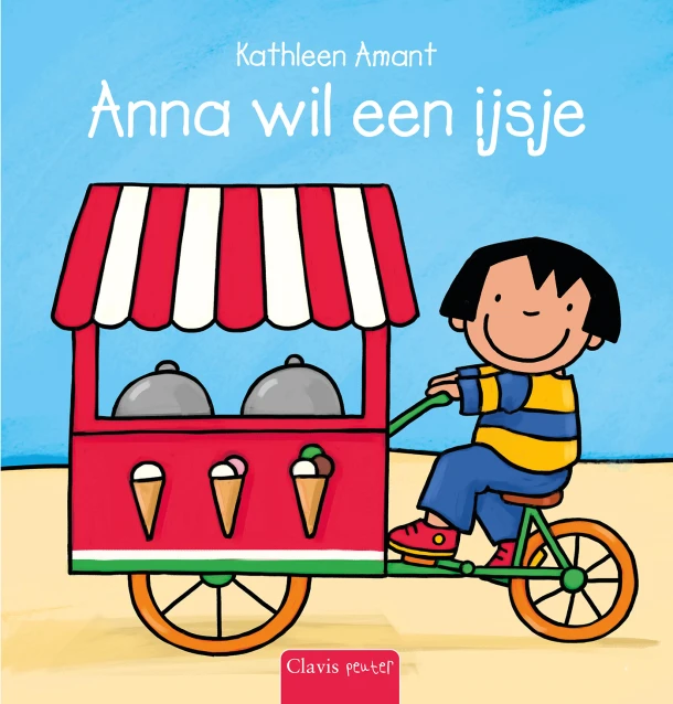 Anna wil een ijsje – Kathleen Amant – boek cover