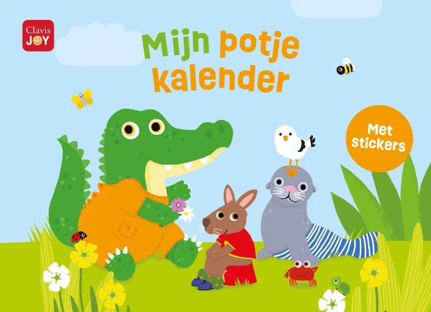Stickerkalender Mijn potje – Anita Bijsterbosch – boek cover