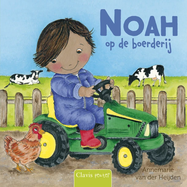Noah op de boerderij – Annemarie van der Heijden – boek cover