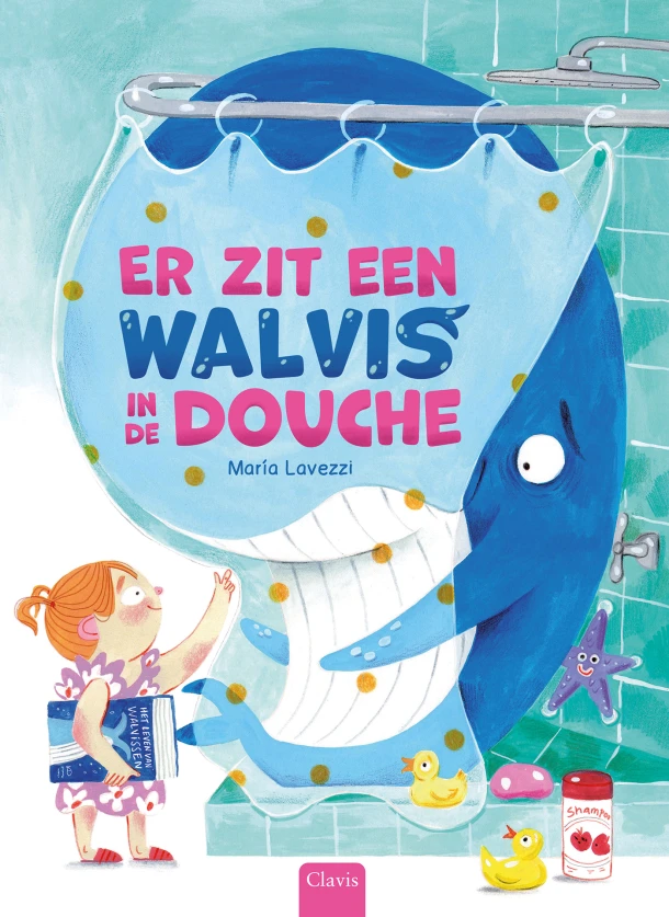 Er zit een walvis in de douche – María Lavezzi – boek cover