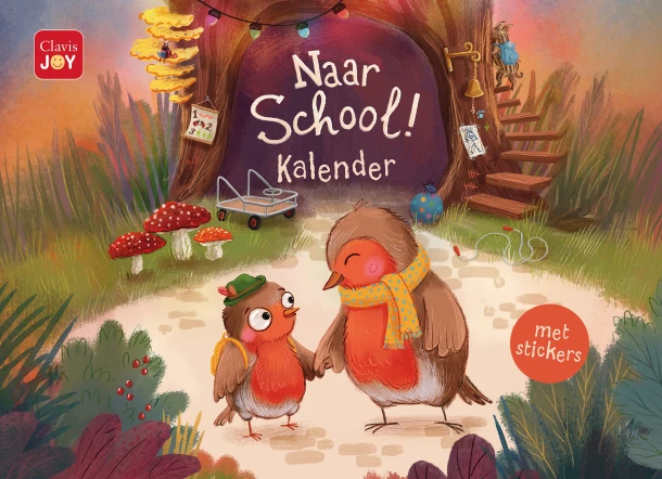 Naar school! – Esther van den Berg – boek cover
