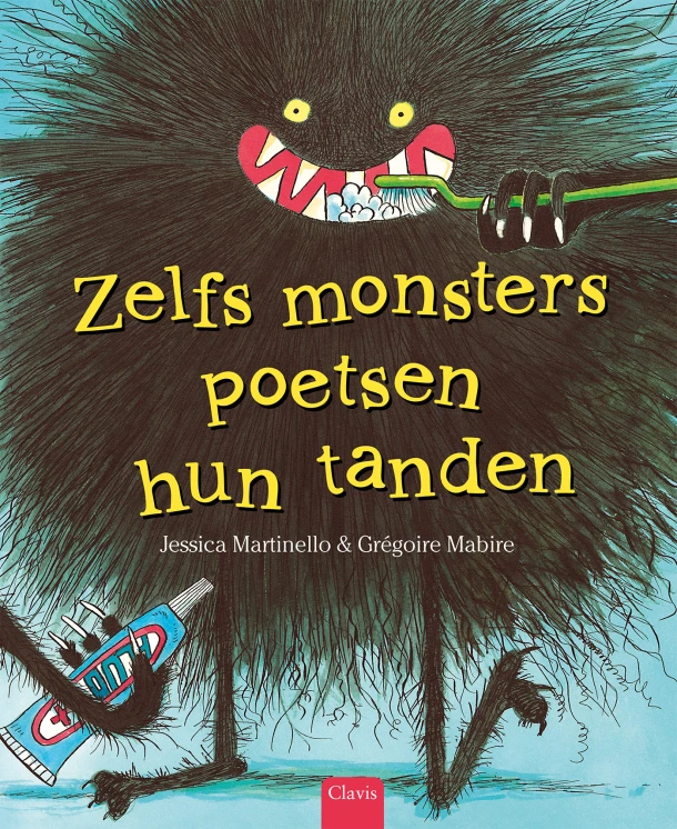 Zelfs monsters poetsen hun tanden – Jessica Martinello – boek cover