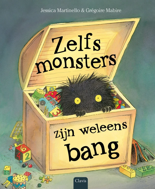 Zelfs monsters zijn weleens bang – Jessica Martinello – boek cover