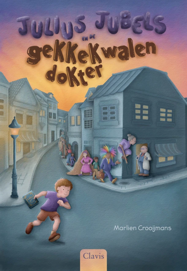 Julius Jubels en de gekkekwalendokter – Marlien Crooijmans – boek cover