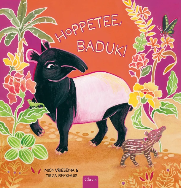 Hoppetee, Baduk! – Nico Vriesema – boek cover