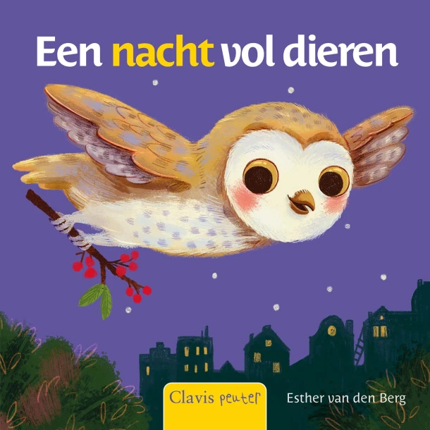 Een nacht vol dieren – Esther van den Berg – boek cover