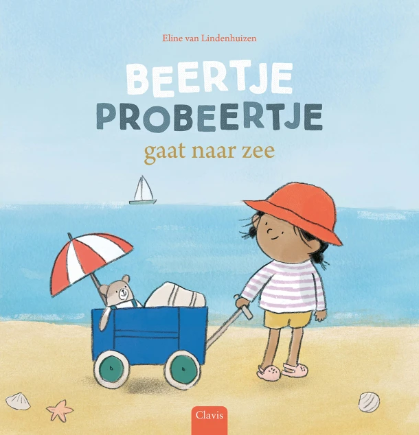 Beertje probeertje gaat naar zee – Clavis Uitgeverij – boek cover