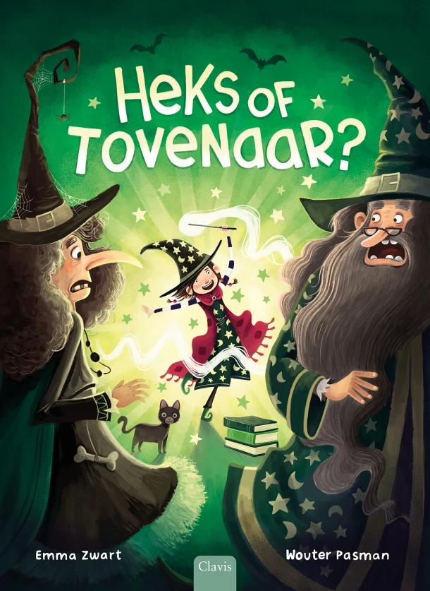 Heks of tovenaar? – Emma Zwart – boek cover