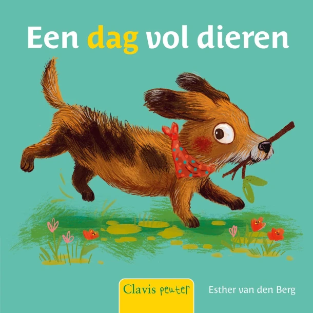 Een dag vol dieren – Esther van den Berg – boek cover
