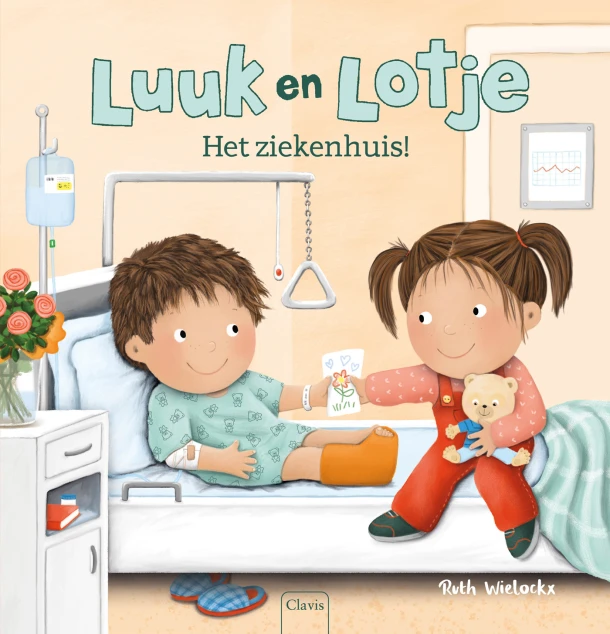Het ziekenhuis! – Ruth Wielockx – boek cover