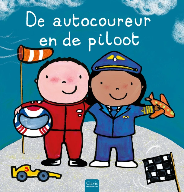 De autocoureur en de piloot – Liesbet Slegers – boek cover