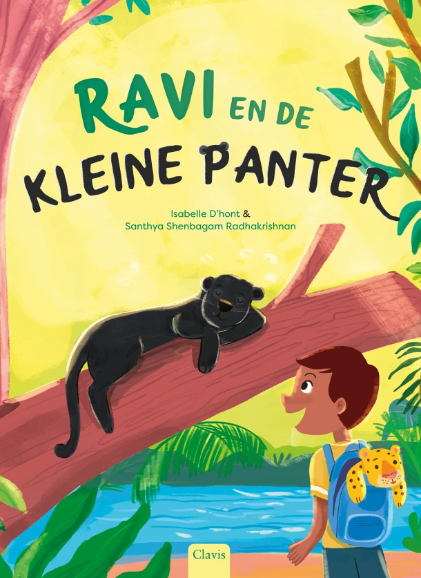 Ravi en de kleine panter – Isabelle D‘hont – boek cover