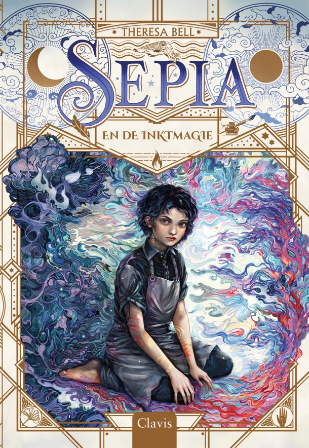 Sepia en de inktmagie – Theresa Bell – boek cover