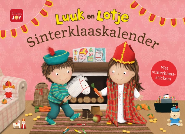 Sinterklaaskalender Luuk en Lotje – Ruth Wielockx – boek cover