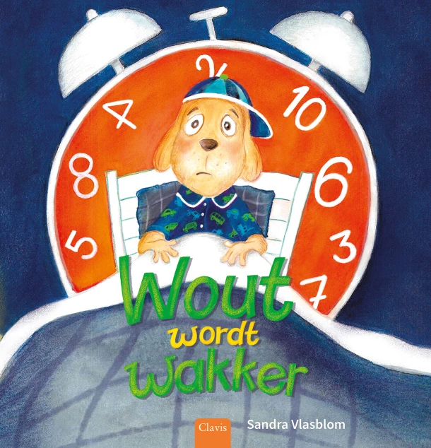Wout wordt wakker – Sandra Vlasblom – boek cover