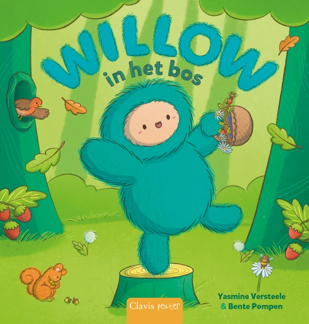 Willow in het bos – Yasmine Versteele – boek cover
