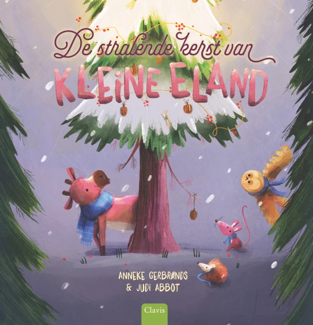 De stralende kerst van Kleine Eland – Anneke Gerbrands – boek cover