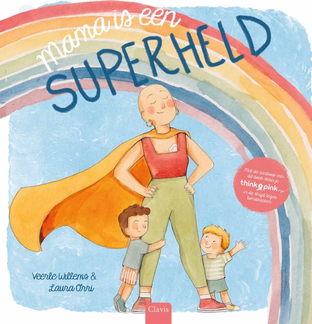 Mama is een superheld – Veerle Willems – boek cover