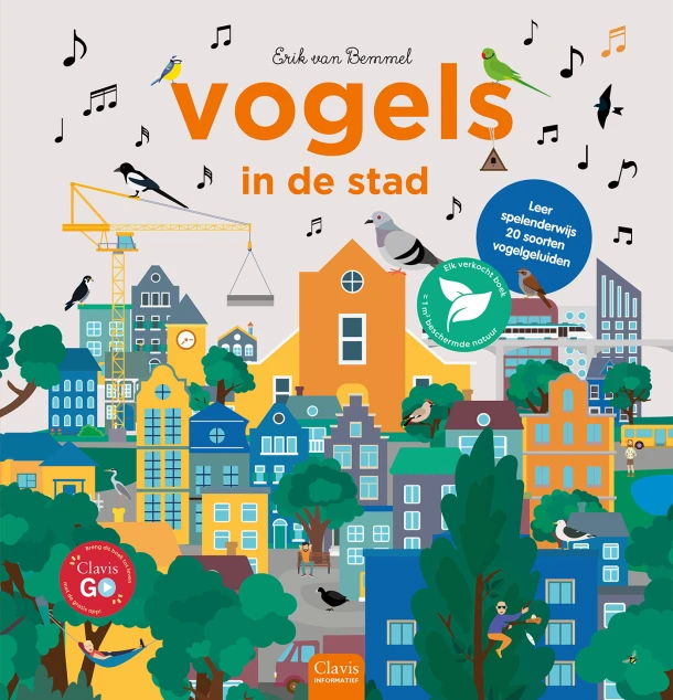 Vogels in de stad – Erik van Bemmel – boek cover