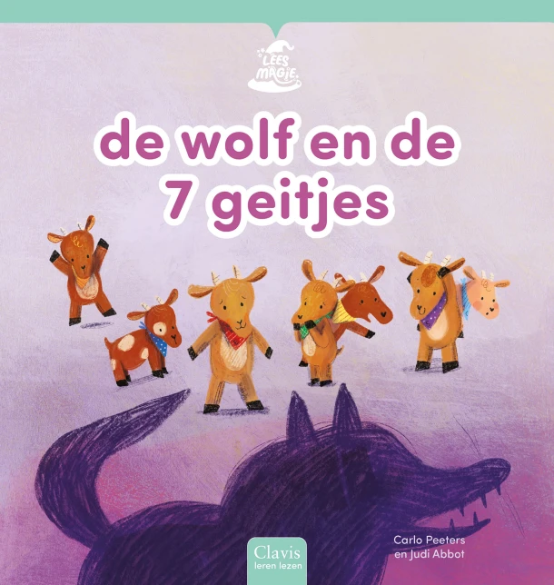 de wolf en de 7 geitjes – Carlo Peeters – boek cover