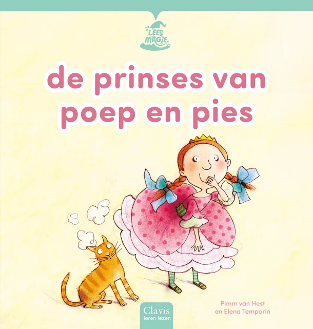 De prinses van poep en pies – Pimm van Hest – boek cover