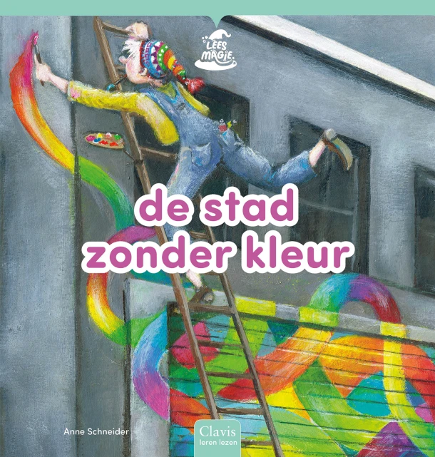 De stad zonder kleur – Anne Schneider – boek cover