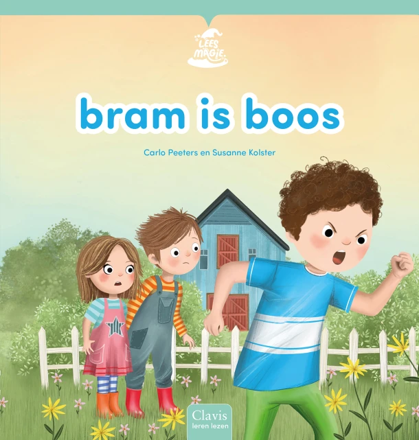 Bram is boos – Carlo Peeters – boek cover