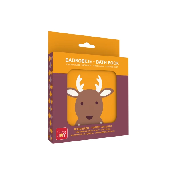 Badboekje Bosdieren – boek cover