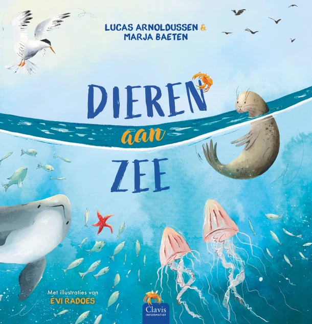 Dieren aan zee – Lucas Arnoldussen – boek cover