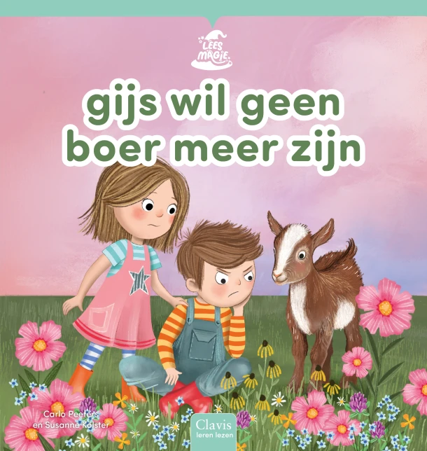 gijs wil geen boer meer zijn – Carlo Peeters – boek cover
