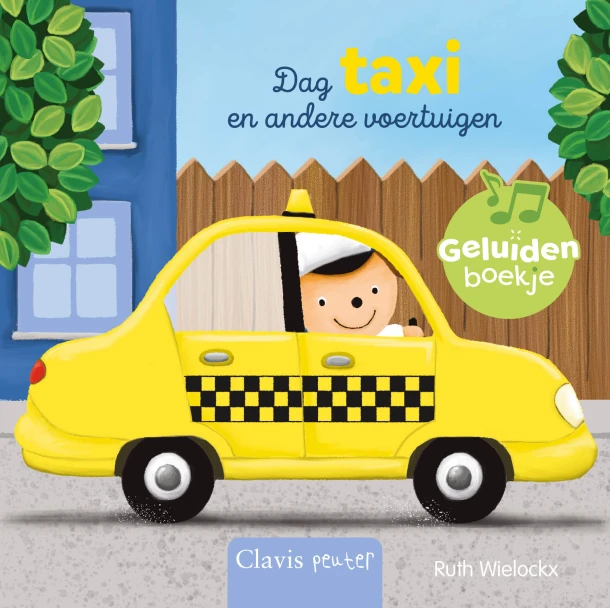 Dag taxi en andere voertuigen – Ruth Wielockx – boek cover