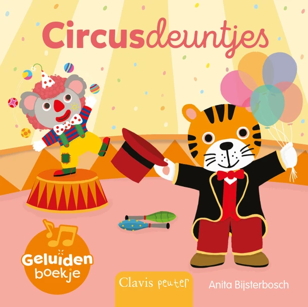 Circusdeuntjes – Anita Bijsterbosch – boek cover