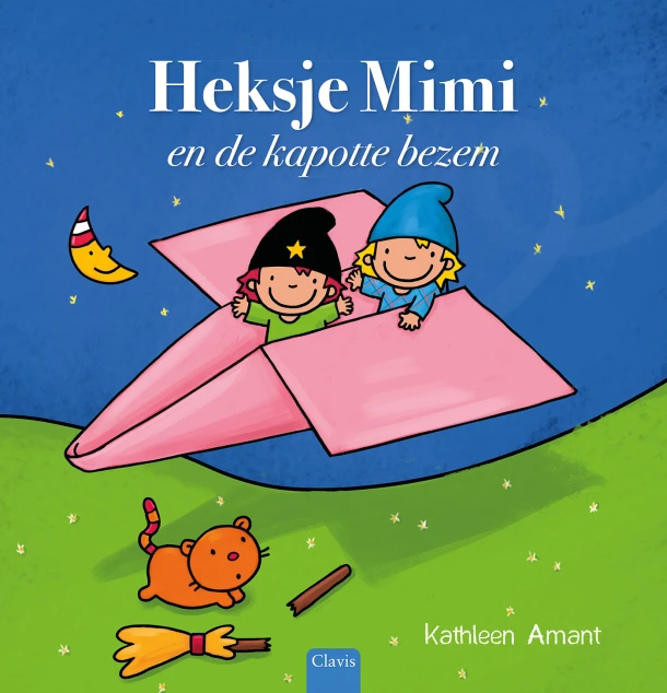 Heksje Mimi en de kapotte bezem – Kathleen Amant – boek cover