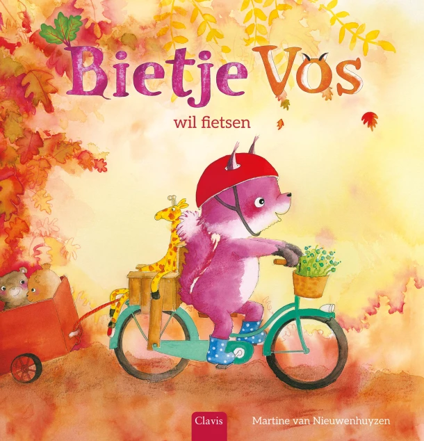 Bietje Vos wil fietsen – Martine van Nieuwenhuyzen – boek cover