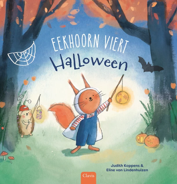 Eekhoorn viert Halloween – Judith Koppens – boek cover