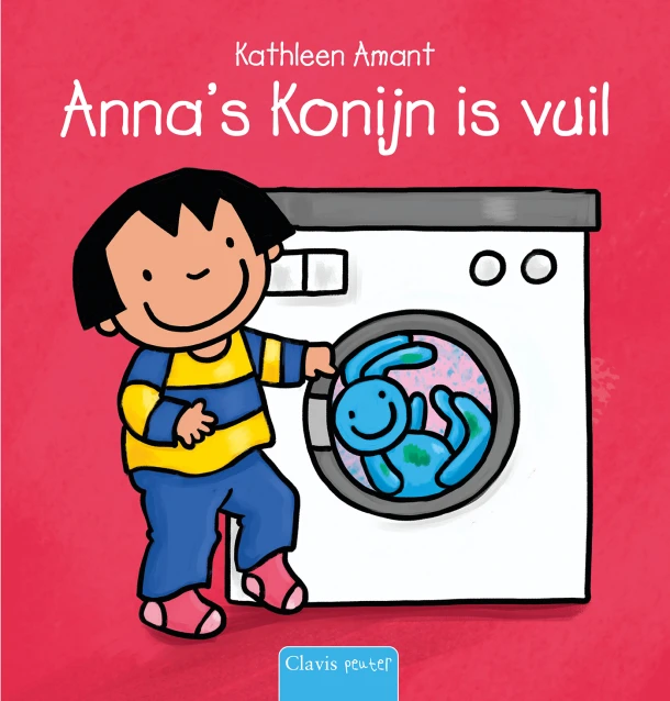 Anna's Konijn is vuil – Kathleen Amant – boek cover