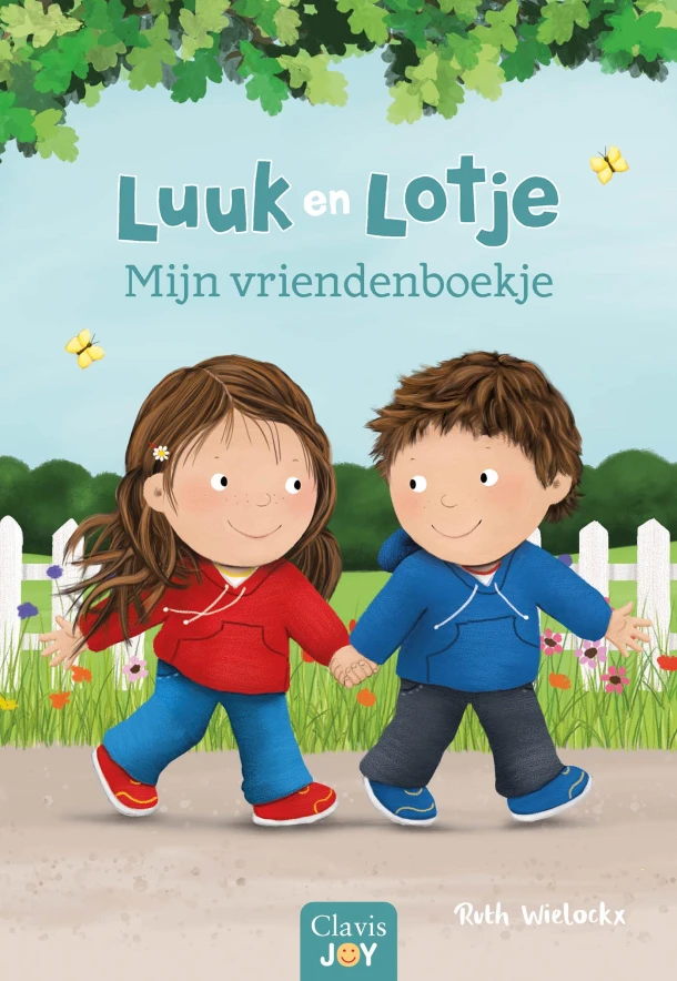 Luuk en Lotje. Mijn vriendenboekje – Ruth Wielockx – boek cover