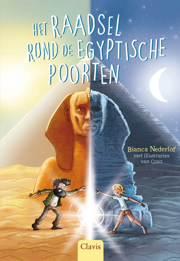 Het raadsel rond de Egyptische poorten – Bianca Nederlof – boek cover